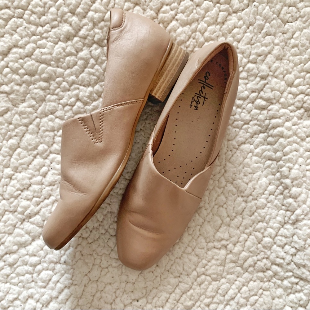 Clarks Juliet Palm Size 7 Praline color